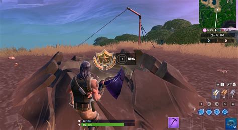 【フォートナイト】ゴシック隠しティアの場所 シーズン10ウィーク8【fortnite】 ゲームウィズ