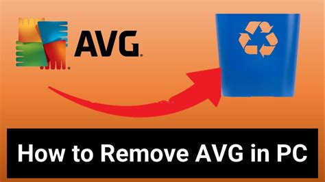 How To Remove Avg Delete Avg Antivirus Youtube