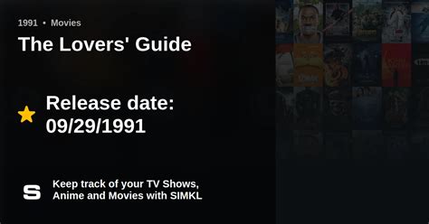 The Lovers Guide 1991 YouTube