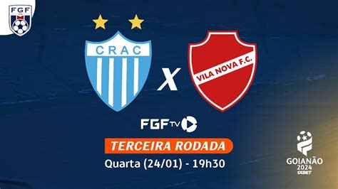 Ao vivo CRAC X Vila Nova FC Campeonato Goianão 2024 YouTube