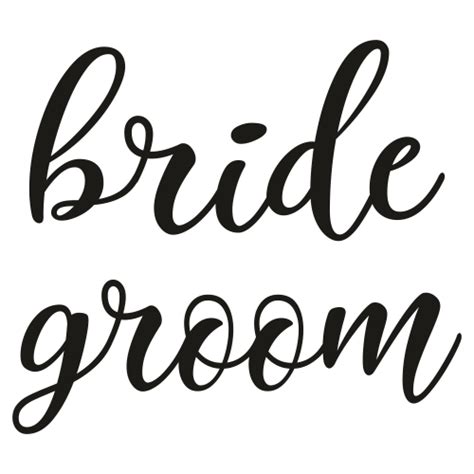 Bride Groom Svg Wedding Bride Groom Svg Wedding Logo Bride Groom