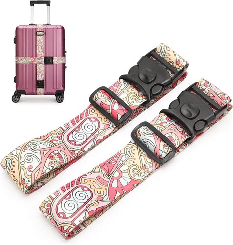 Amazon Pack X Adjustable Luggage Straps For Suitcase