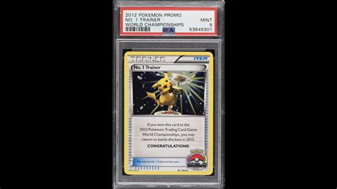 Rare Pokémon card No. 1 Trainer, one of three in existence, appears at ...