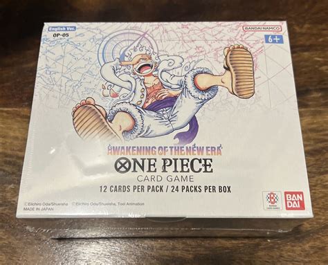 One Piece Card Game OP 05 Awakening Of The New Era Booster Box English