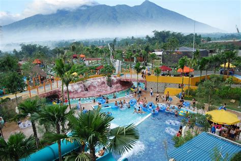 Wahanawisata The Jungle Water Park Bogor Destinasi Wisata Air