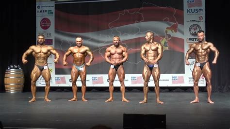 Men Class 2 NABBA Austrian Championship 2022 YouTube