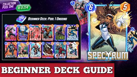 Marvel Snap Beginner Deck Ongoing Deck Beginners Guide YouTube