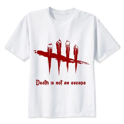 Dead By Daylight T Shirt Men Summer Print T Shirt Boy Short Sleeve With