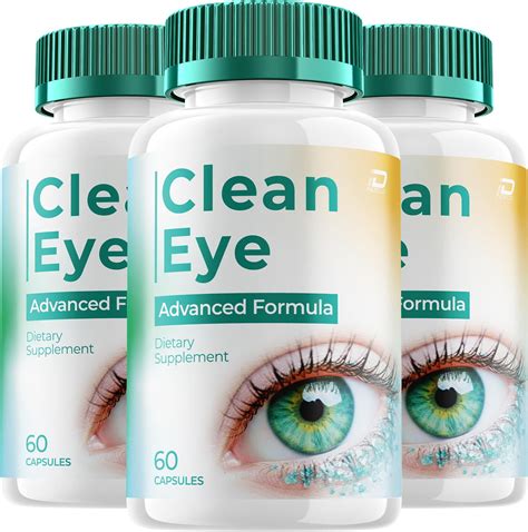 Clean Eye Support Supplement Cleaneye Capsules Vitamins Healthy