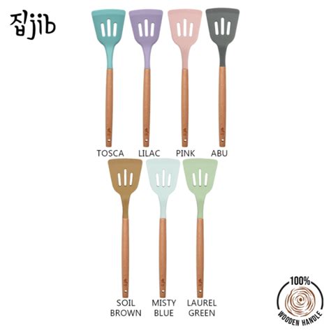 JIB Silicone Slotted Spatula 집JIB