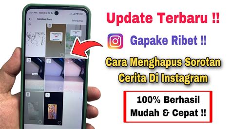 Cara Menghapus Sorotan Cerita Di IG Yang Tersimpan YouTube