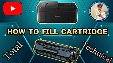 How To Fill Cartridge How To Cartridge With Ink How To Fill Cartridge In Canon Printer