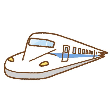 新幹線のイラスト | 商用OKの無料イラスト素材サイト ツカッテ