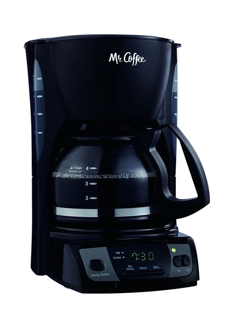 Mr. Coffee Simple Brew 5-Cup Programmable Coffee Maker, Black - CGX7-RB ...