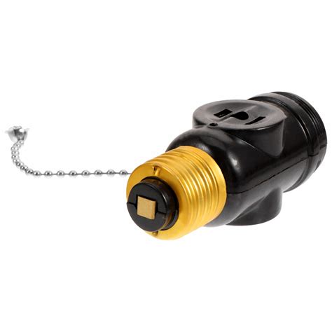 Adapter gniazdka elektrycznego z rozgałęźnikiem żarówki E26 17759419