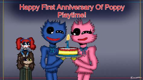 Happy First Anniversary Of Poppy Playtime By Heartsriannabendy On