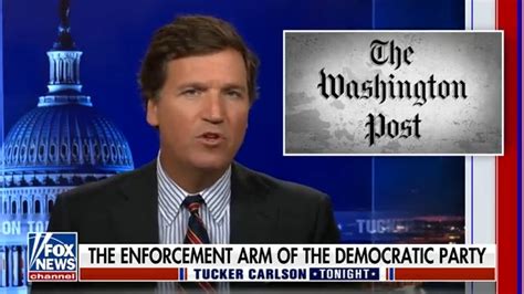 Tucker Carlson on Twitter: "The Washington Post assigned their single ...