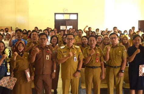 Pj Bupati Bartim Buka Festival Kuliner Makanan Tradisional Lomba