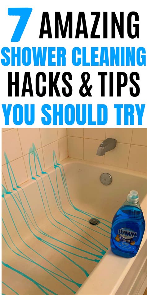 Amazing Shower Cleaning Hacks Tips You Should Try Shower Cleaning