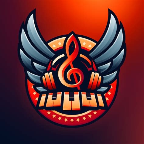 Premium Vector Emblem Of Music Logo Design