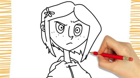 Como Dibujar A Coraline Youtube