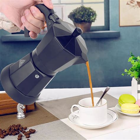 Espresso Maker Electric Coffee Maker Aluminium Mocha Pot Espresso Jug Coffee Maker With Electric