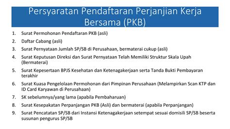 Tata Cara Permohonan Pengesahan Pp Peraturan Perusahaan Dan