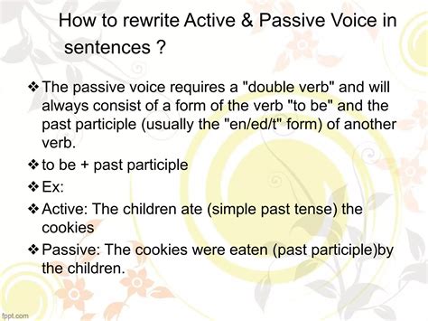 Active Passive Voice Pptx