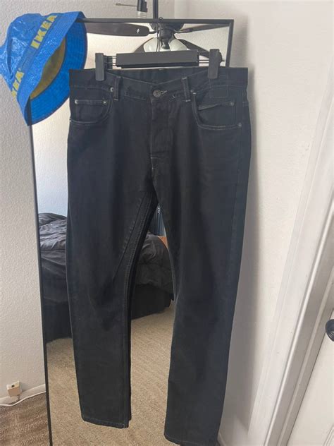 Rick Owens Rick Owens Detroit Cut Waxed Denim Grailed