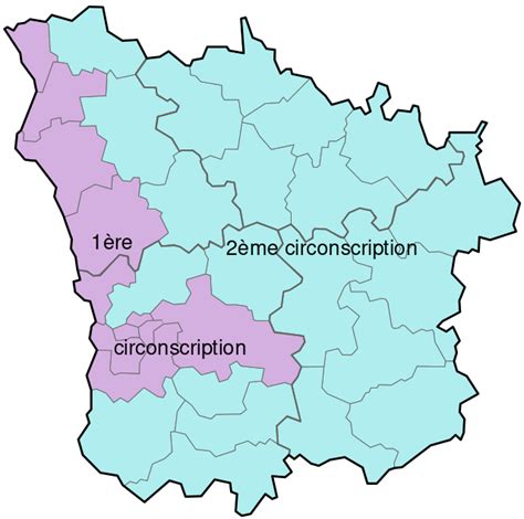 Circonscriptions L Gislatives De La Ni Vre En France Svg