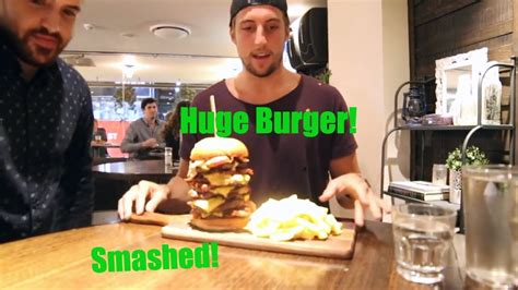 Big Burger Challenge Record Smashed Youtube