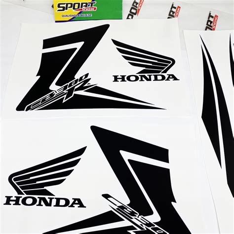 Kit Adesivos Moto Honda CB300r 2015 Faixa Modelo Original Sportinox