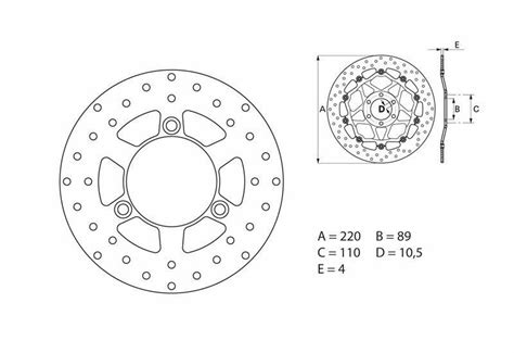 Brembo S P A Serie Oro Round Fixed Brake Disc Buy Cheap FC Moto