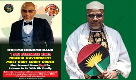 Supreme Court Judgment Were Ready To Receive Nnamdi Kanu Ipob