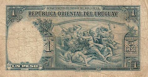 RealBanknotes.com > Uruguay p28b: 1 Peso from 1935