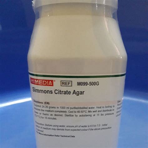 Jual Simmons Citrate Agar Sca Media Sca Shopee Indonesia