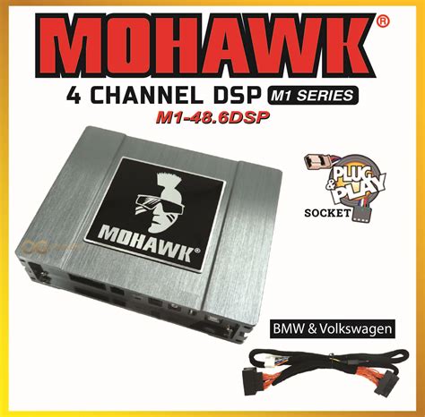 MOHAWK M1 Series Car Audio 6 Channel Plug Play DSP Amplifier M1 610