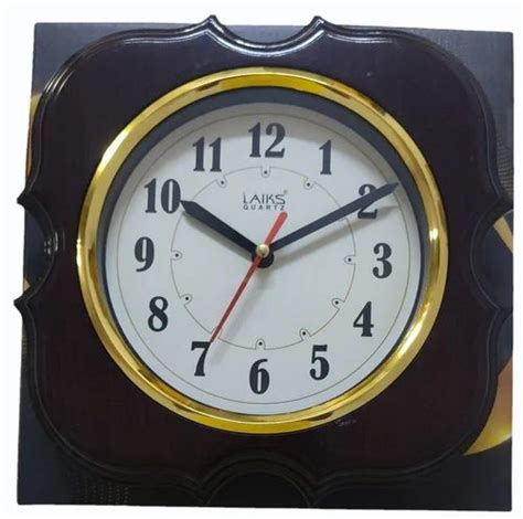 Quartz Analog Plastic Wall Clocks At Best Price In Morbi ID