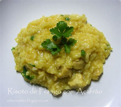 Risoto de Frango Açafrão Caramelo e Sal