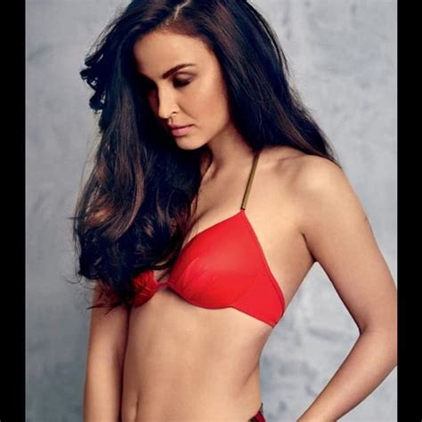 Elli Avaram Slaying It In Sexy Red Bikini