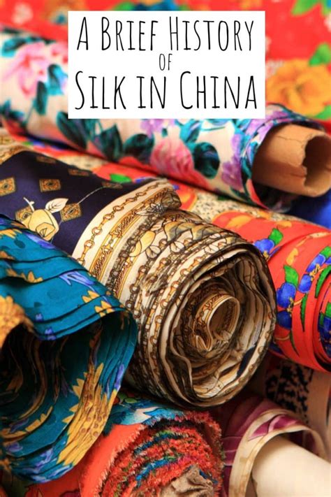 A Brief History of Silk in China