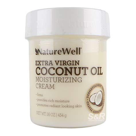 Naturewell Extra Virgin Coconut Oil Moisturizing Cream 454 G Lazada Ph