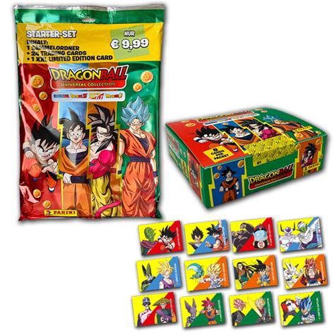 Panini Dragon Ball Universal Trading Cards Box Bundle