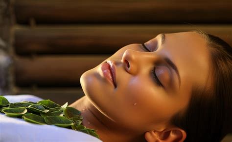 Premium Photo Selfcare And Spa Ritual Synergy Between Ancient