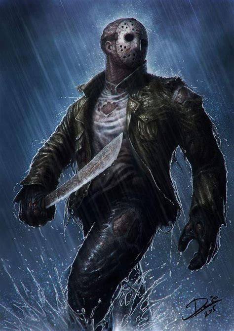 Jason Voorhees fan art | Jason voorhees, Jason voorhees art, Horror ...