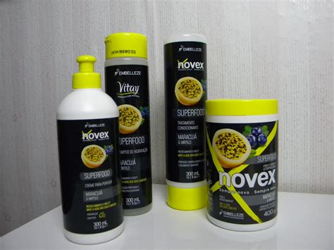 Açucarando Kit Novex Superfood Maracujá e Mirtilo Pimenta de Açúcar