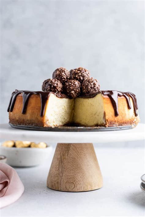 Nutella Ganache Covered Cheesecake Kitchen Confidante