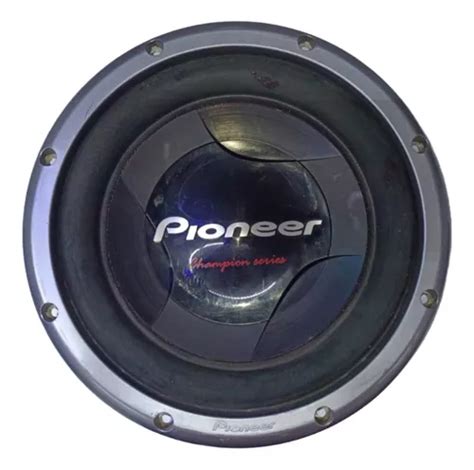 Subwoofer Pioneer Champions Series 12 Pulgadas Ts W308d4 Meses Sin