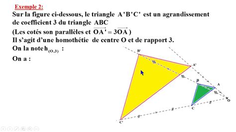 Math Matiques As D Finition Et Propri T S D Une Homoth Tie Youtube