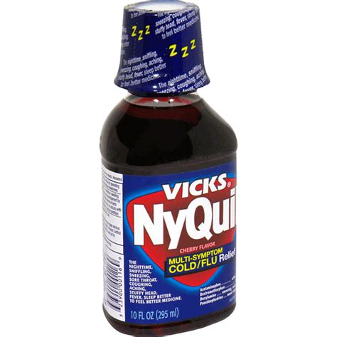 Vicks Nyquil Multi Symptom Cold Flu Relief Cherry Stuffing Foodtown